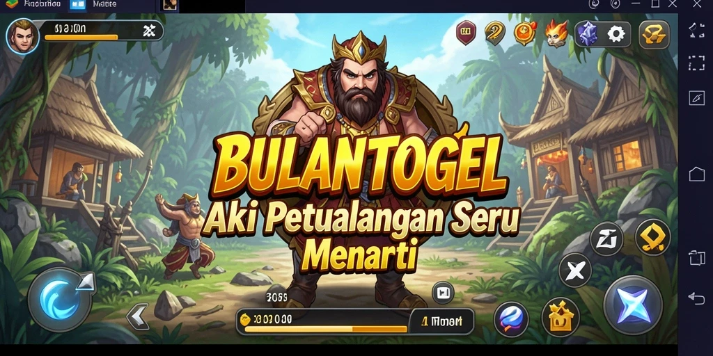 Tampilan gameplay BULANTOGEL yang seru dan intens.