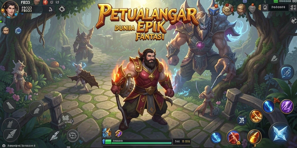 Screenshot menunjukkan gameplay seru dan karakter unik di FB333.