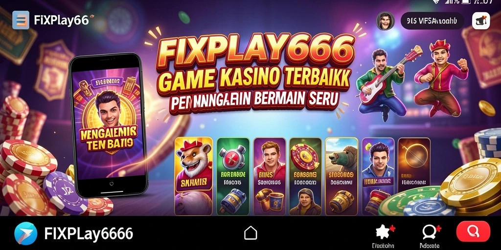 Tampilan gameplay kasino FIXPLAY666 yang mendebarkan dan penuh aksi.