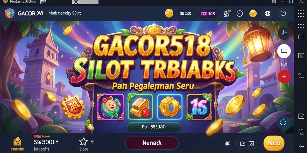 Screenshot GACOR518 menampilkan visual menarik dari gameplay Slot.