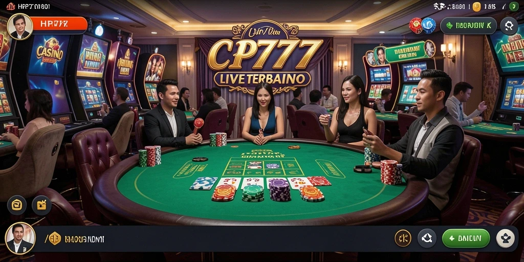 Gameplay Live Casino yang mendebarkan di HP777.
