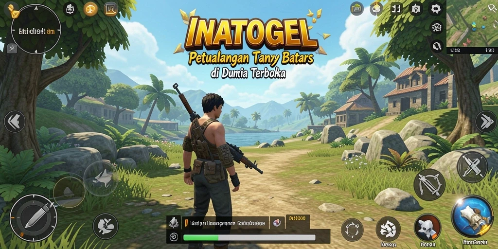 Tampilan gameplay menakjubkan dari <strong>INATOGEL</strong> di dunia terbuka.