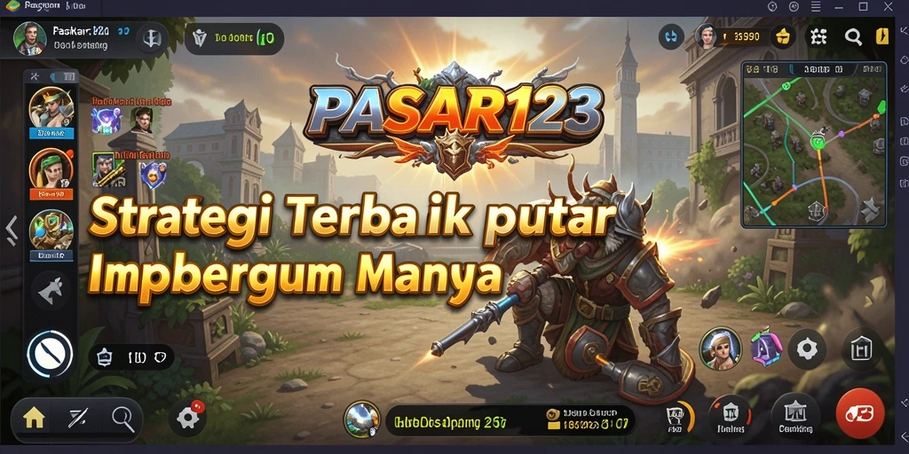 Gameplay PASAR123 yang mendebarkan dan strategis.