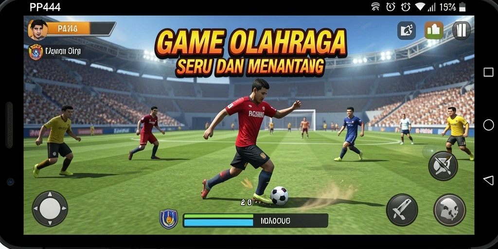 Tangkap momen seru dalam pertandingan olahraga PP444.