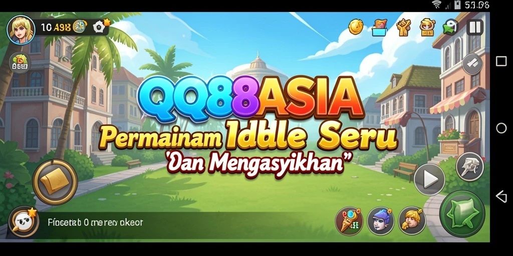 Tampilan gameplay menarik dari QQ88ASIA yang penuh warna.