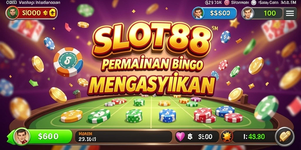 Tampilan gameplay SLOT88 yang menarik dan interaktif dalam permainan Bingo.