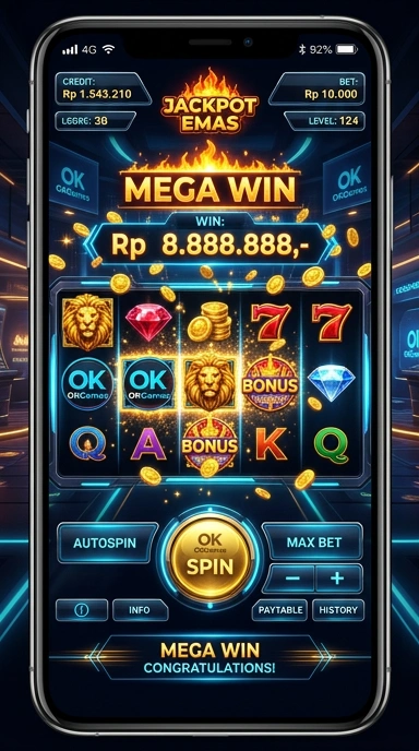 Proses unduh yang cepat dan aman di okgames.